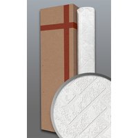 Struktur-Tapete EDEM 83102BR70 Überstreichbare Vliestapete strukturiert in Steinoptik Ziegelstein Klinker weiß 106 m2 1 Karton 4 Rollen von EDEM
