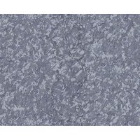 Edem - Uni Tapete 9076-27 Vliestapete geprägt in Spachteloptik und Metallic Effekt grau tauben-blau blau-grau 10,65 m2 von EDEM