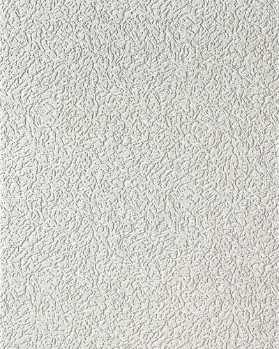 Unitapete EDEM 202-40 Einfarbig Dekorative Vinyl-Schaum-Tapete weiß rauhfaser putz optik 7,95 qm - 15 meter von EDEM