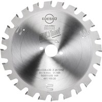 Edessö - hw Kreissägeblatt Präzision 160 x 2,8 x 20 mm Z24 swz von EDESSÖ