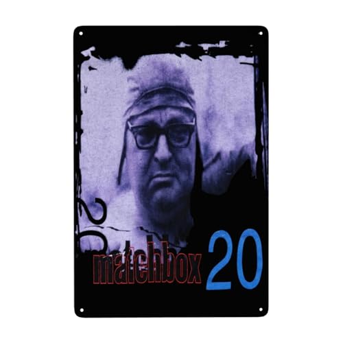 EDFRIDE Metall-Blechschild, Streichholzschachtel, 20,3 x 30,5 cm, Wandkunst, Dekoschilder für Bar, Zuhause, Wohnzimmer, Zuhause, Metallposter von EDFRIDE