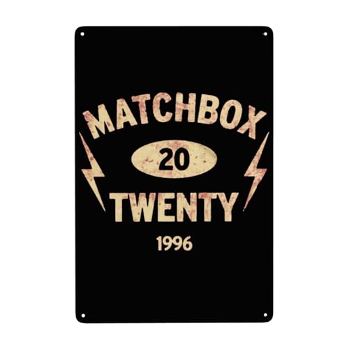 EDFRIDE Metall-Blechschild, Streichholzschachtel, 20,3 x 30,5 cm, Wandkunst, Dekoschilder für Bar, Zuhause, Wohnzimmer, Zuhause, Metallposter von EDFRIDE