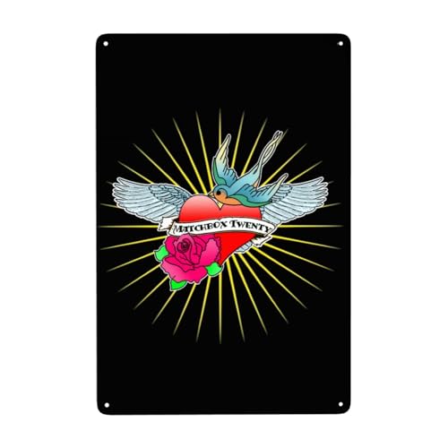 EDFRIDE Metall-Blechschild, Streichholzschachtel, 20,3 x 30,5 cm, Wandkunst, Dekoschilder für Bar, Zuhause, Wohnzimmer, Zuhause, Metallposter von EDFRIDE