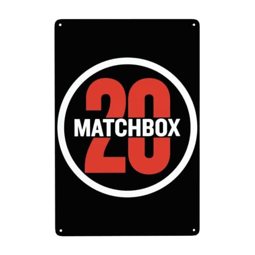 EDFRIDE Metall-Blechschild, Streichholzschachtel, 20,3 x 30,5 cm, Wandkunst, Dekoschilder für Bar, Zuhause, Wohnzimmer, Zuhause, Metallposter von EDFRIDE