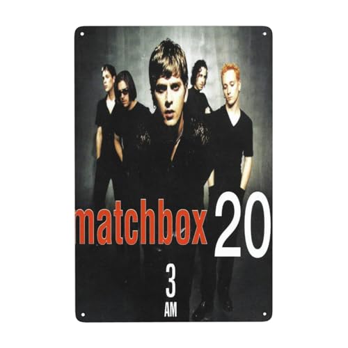 EDFRIDE Metall-Blechschild, Streichholzschachtel, 20,3 x 30,5 cm, Wandkunst, Dekoschilder für Bar, Zuhause, Wohnzimmer, Zuhause, Metallposter von EDFRIDE