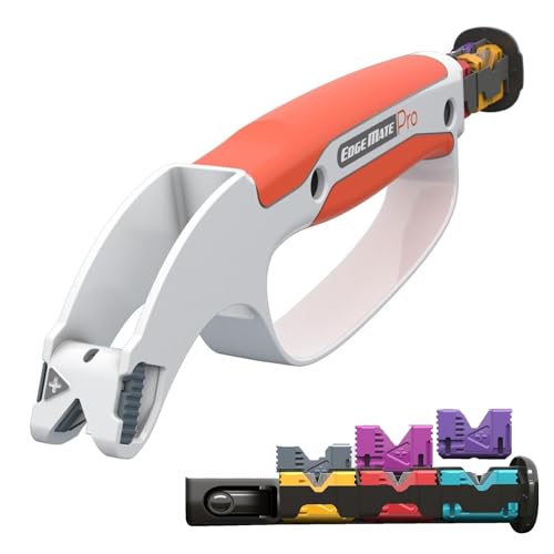 Edge Mate Pro Messerschärfer Profi 7-in-1 Manueller Messerschleifer mit 7 stufig Verstellbarem Winkel Schärfgerät für gerade und gezackte Messer Ergonomisch Testsieger Design Edge Mate Pro Messerschärfer Profi 7-in-1 Manueller Messerschleifer mit 7 stufig Verstellbarem Winkel Schärfgerät für gerade und gezackte Messer Ergonomisch Testsieger Design von EDGE MATE