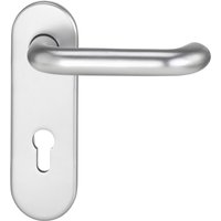 EDI - Format FH-Kurzschild-Wechselgarnitur U-Form 9 72 rund ts 40-65mm pz er matt von EDI