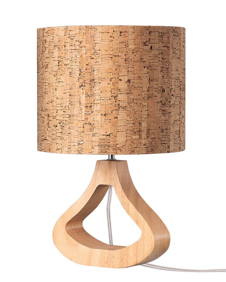 EDISHINE Nachttischlampe Holz, LED wechselbar, warmweiß, E27 Fassung mit 2700K LED-Glühbirne EDISHINE Nachttischlampe Holz, LED wechselbar, warmweiß, E27 Fassung mit 2700K LED-Glühbirne von EDISHINE