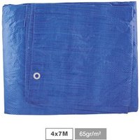 65 g 4 x 7 m blaue Markise von EDM