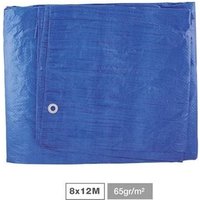 65 g 8 x 12 m blaue Markise von EDM