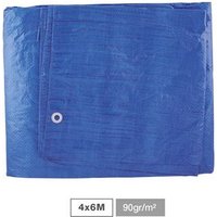 90 g 4 x 6 m blaue Markise von EDM