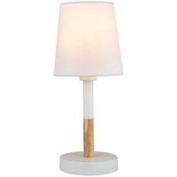 EDM - E14 Tischleuchte (40W maximal 230V) IP20 Ø13x32cm weiße Farbe von EDM