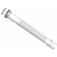 "Magikone" flexibel-verlängerbares Abflussrohr 1" 1/4 x 32-40mm mit weißer Metallmutter B9334OT54B0 PRHIE von BONOMINI