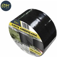 Amerikanisches Mehrzweckband 10m x 50mm schwarz von EDM