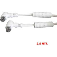 EDM - TV-Video Verlängerung, mit Filter, 95mm, 25m, weiß 51121 EDM - TV-Video Verlängerung, mit Filter, 95mm, 25m, weiß 51121 von EDM