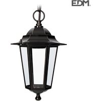 E3/73411 Farol Aluminio Techo Negro 34Xø21,5Cm Edm Mod. Zurich von EDM