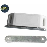 Magnet für weiße Tür (zweiteilig) 58x15mm von EDM