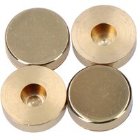 EDM - Glatte Gewindebohrungen aus Messing, 12 poliert, Packung mit 4 Stück. 85288 von EDM