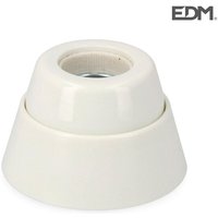 Lampenfassung e27 gerade Fassung verpackt Porzellan EDM von EDM