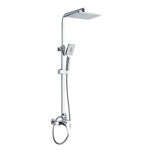 EDM 01144 Badezimmerstange, Einhebelmischer, Sprühregler, Flex und Griff Modus. Altea, bunt von EDM