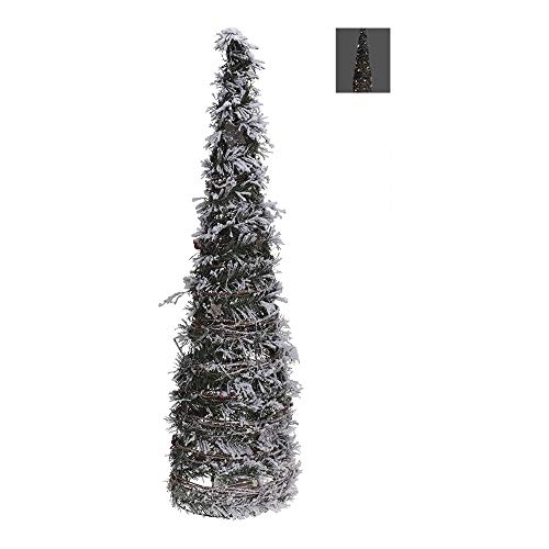 EDM ABETO Navidad DE Rattan Con 40 LEDs 80cm, One Size von EDM