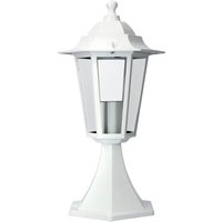 EDM - Aluminium-Laterne, Wandlampe, weiß, 38xø19,2cm, Mod. Zürich 73404 von EDM