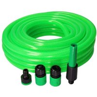 EDM - Gartenschlauch - Durchmesser 15 mm - 25 m - UV-beständig mit Zubehör von EDM