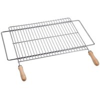 Sauvic - ausziehbarer grillrost aus zink 70/80 x 40 cm - 02726 von SAUVIC