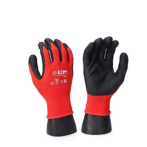 EDM Handschuh aus Polyester, Latex, Größe 9 von EDM