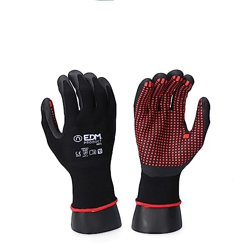 EDM Industrie-Handschuh aus Metall, Nylon/Lycra, Größe 10 von EDM