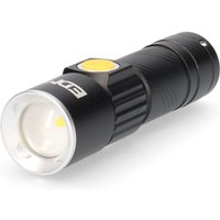 Mini-Zoom-Taschenlampe, 1 led, 3 Modi, über usb wiederaufladbar EDM 36388 von EDM