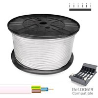 EDM - Sediles Kabel Elektroschlauch Weiß 3 x 2,5 mm 100 m H05VVV-F - Brand ean: 8435734703859 EDM - Sediles Kabel Elektroschlauch Weiß 3 x 2,5 mm 100 m H05VVV-F - Brand ean: 8435734703859 von EDM