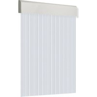 EDM - Türvorhang 120x210cm flach rau Nr. 16 Glas-Weiss EDM - Türvorhang 120x210cm flach rau Nr. 16 Glas-Weiss von EDM