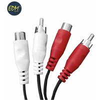 Ult.unidades kabel 2 cinch-stecker-2 cinch-buchse 1,5 m EDM von EDM