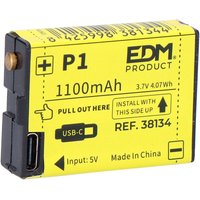 Ersatzbatterie für Taschenlampe Ref. 36168 von EDM