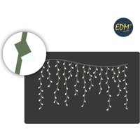 EDM - Vorhang Eiszapfen easy-connect 2x0,5m 12 Streifen white kalt 30v (innen-außen) total 0,72w von EDM