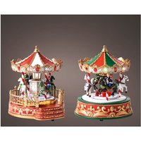 Kaemingk LED Karussell 19 x 19 x 22 cm bunt LED-Figuren Kaemingk LED Karussell 19 x 19 x 22 cm bunt LED-Figuren von EDM