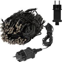 Ecd Germany Fahnenmast Lichterkette, 6 Stränge à 2,08 Meter mit 192 led in Warmweiß für Bäume, inkl. 6 Heringen und 6 Kabelbindern, Schwarz, IP44, Ecd Germany Fahnenmast Lichterkette, 6 Stränge à 2,08 Meter mit 192 led in Warmweiß für Bäume, inkl. 6 Heringen und 6 Kabelbindern, Schwarz, IP44, von EDM