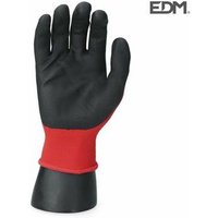 Latexbeschichteter Polyester-Bauhandschuh Größe 10 EDM von EDM