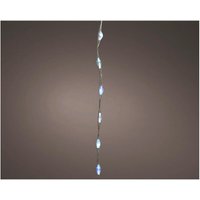Micro LED Girlande extra dicht Pastellfarben blinkend 900cm 567l silbernes Kabel von EDM