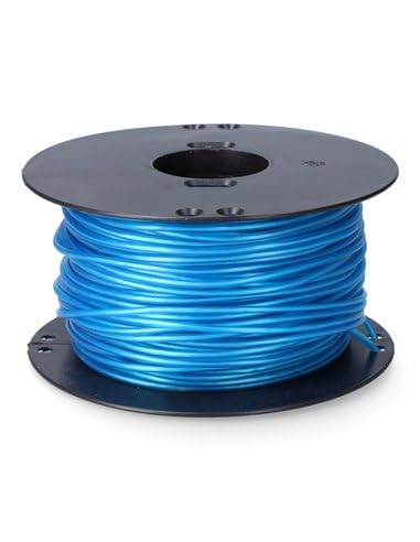 Multifilament-Schnur aus beschichtetem Polypropylen und PVC (100 Meter lang und Durchmesser Ø 5 mm) in der Farbe blau von EDM