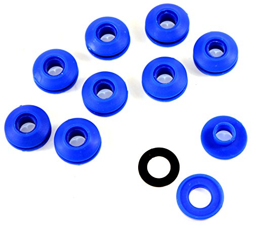 Nösen 10 Pieces Benson Tools Plastic Eyelets Set Lorry Tarpaulin Tent Eyelet Kit von All Ride