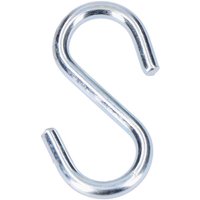 S-förmiger Haken, 50, verzinkt, Packung 3 Stk. 85761 von EDM