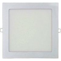 EDM - Quadratischer LED-Spot 22cm - 20W - 1500lm - 6400K - Rahmen verchromt - 31583 von EDM