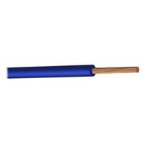 Rolle 100 m blaues unipolares Kabel 2,5 mm H07V-K von EDM