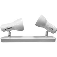 Wandleuchte mit 2 Scheinwerfern Modell Galaxy EDM - 60W - E27 - Weiß - Glühbirne nicht inbegriffen von EDM