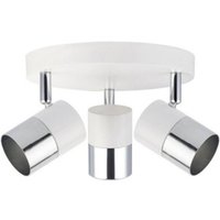 EDM - Scheinwerfer 'Mond' 3 Elemente white Knochen + Silber gu-10 EDM - Scheinwerfer 'Mond' 3 Elemente white Knochen + Silber gu-10 von EDM