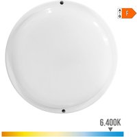 EDM - Wandleuchte de Wand 32447 White Plastic f 18 w 120 w 1820 lm Sensor de Motion Sensor de light Round (6400 k) von EDM