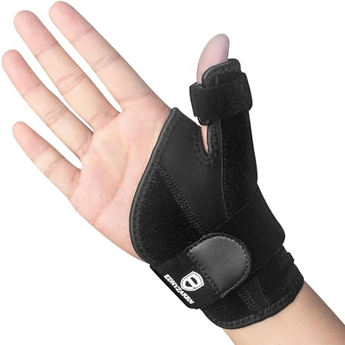 EDNYZAKRN Daumenbandage, Daumenschiene für Arthritis Tendonitis Schmerzlinderung, Daumenorthese mit Daumen Unterstützung passt für Männer und Frauen Links oder Rechts Hand EDNYZAKRN Daumenbandage, Daumenschiene für Arthritis Tendonitis Schmerzlinderung, Daumenorthese mit Daumen Unterstützung passt für Männer und Frauen Links oder Rechts Hand von EDNYZAKRN