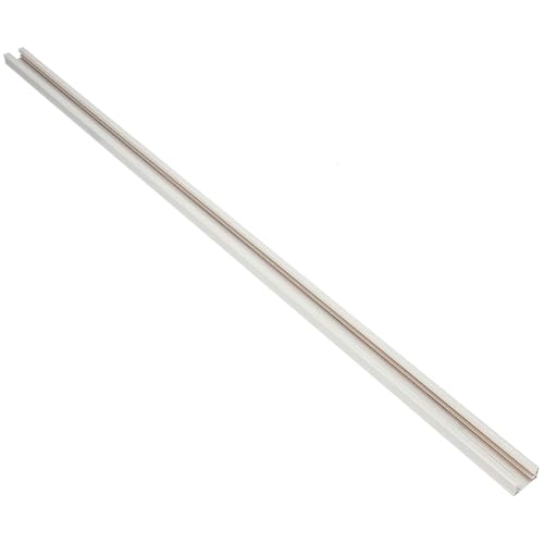 EDO System MEVA PRO Aufbauschiene 1-Phasen Aufputz Einphasen-Stromschiene mit Schutzleiter Beleuchtungssystem Schienenbeleuchtung Schienensystem Track 1 M 85-265 V IP20 Weiß von EDO